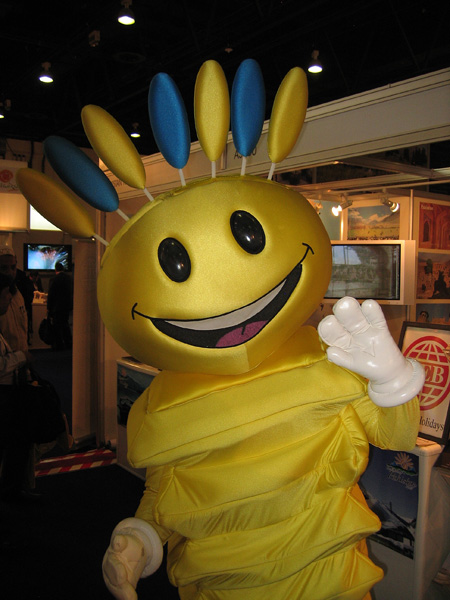 Modhesh, the Dubai Shopping Festival mascot