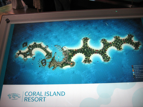 Coral Island Resort, The World, Dubai