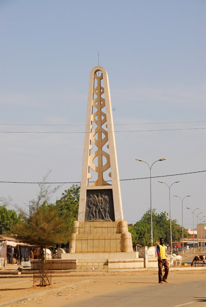 Independence monument, Kayes, Mali