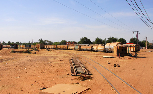 Railyard of the Dakar-Bamako Railroad, Kayes, Mali