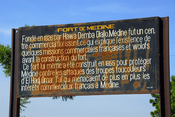 History of the Fort de Médine - built in 1855 by the French