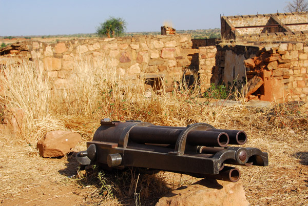 French Gatling gun, Fort de Médine, Mali