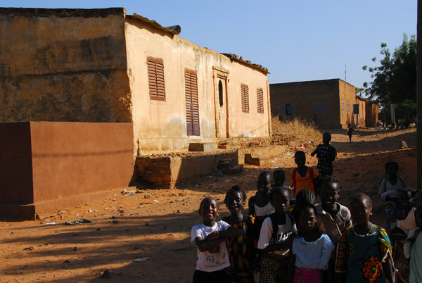 Kids in the village of Mdine, Mali