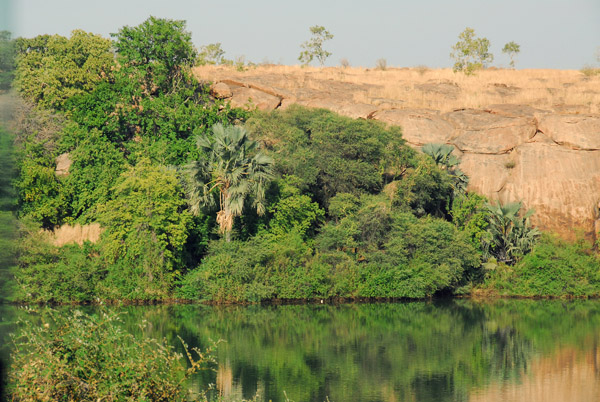 Sénégal River below the Chutes de Félou, Mali