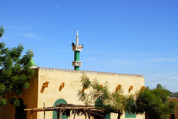 Mosque of in the village of Zanti-something (sign got cut off)