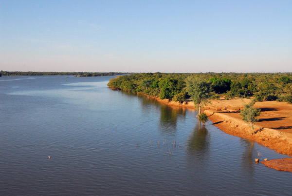 Bani River from the N6 bridge, Mali