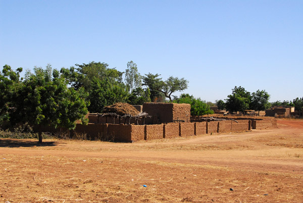 Mudbrick village, Mali