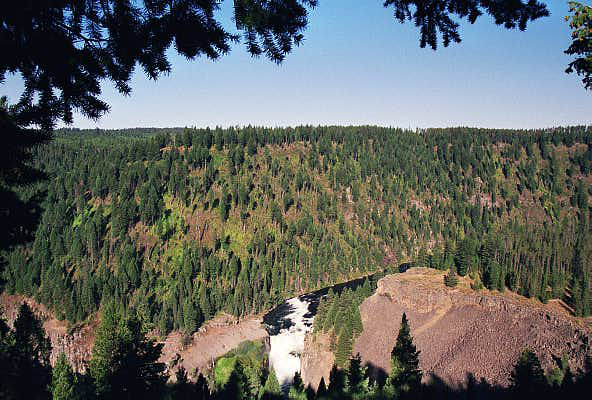Mesa Falls, Caribou-Targhee National Forest, Idaho