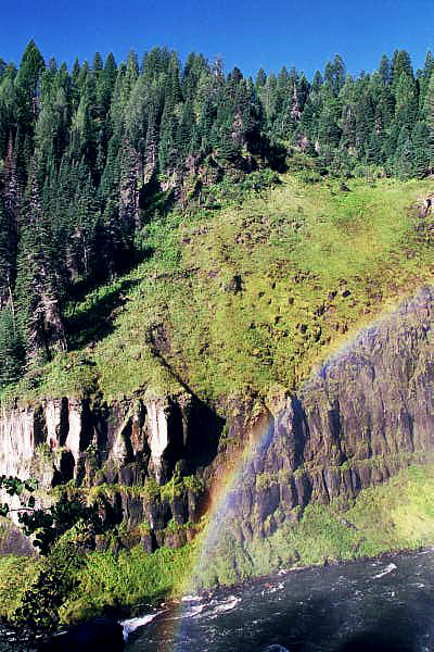 Rainbow, Mesa Falls, Idaho