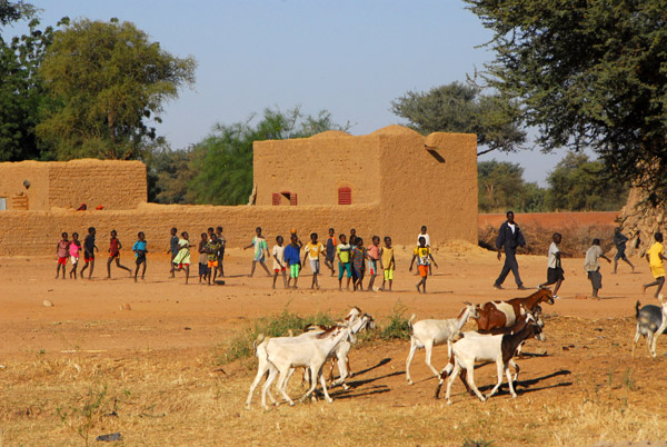 Village school east of Douentza, Mali
