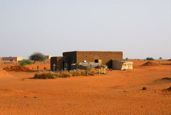 The outskirts of Gao, Mali