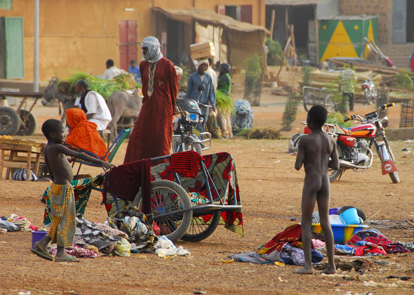 Along the riverfront, Gao, Mali