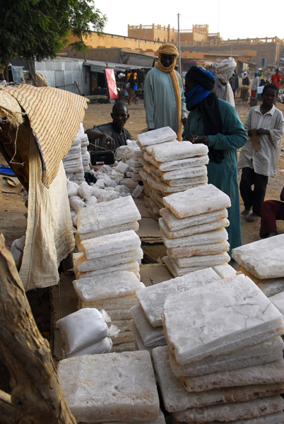 Blocks of Saharan salt, Gao