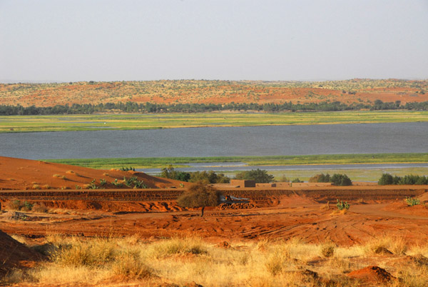 View of the Niger River, between Gao and Ansongo