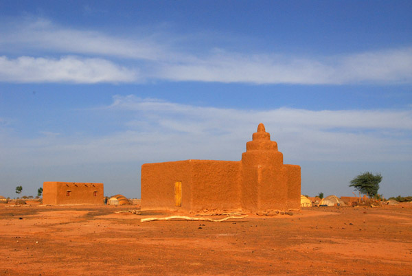 Village mosque south of Gao, Mali