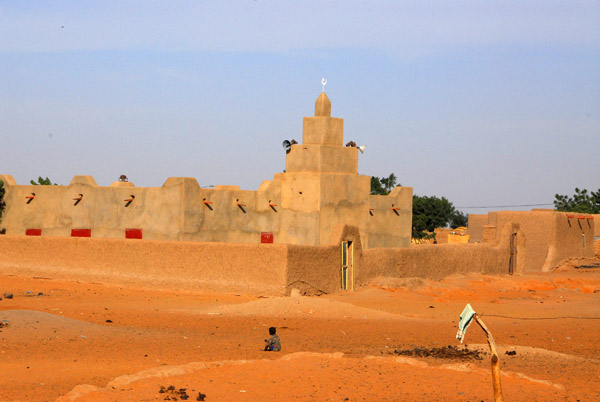 Mosque, Haoussa Foulane, Region de Gao, Mali