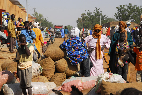 Market Day, Ansongo, Mali