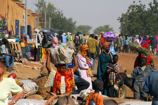 Market Day, Ansongo, Mali