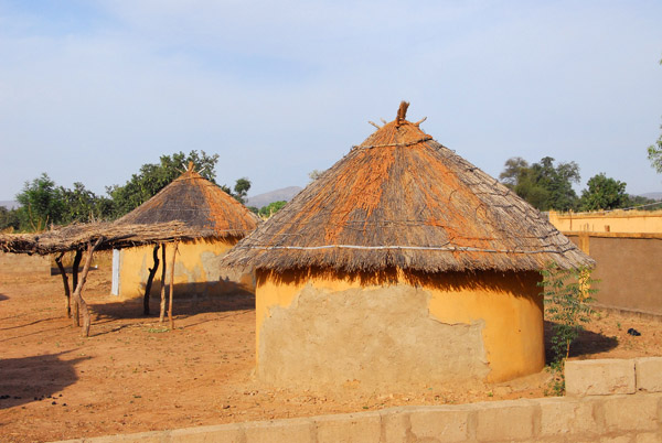 Round Afrian huts, Mali