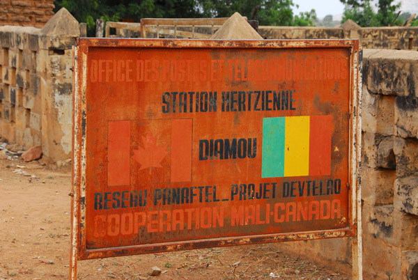Mali Post Office, Diamou, Station Hertzienne, Mali-Canada copperation project