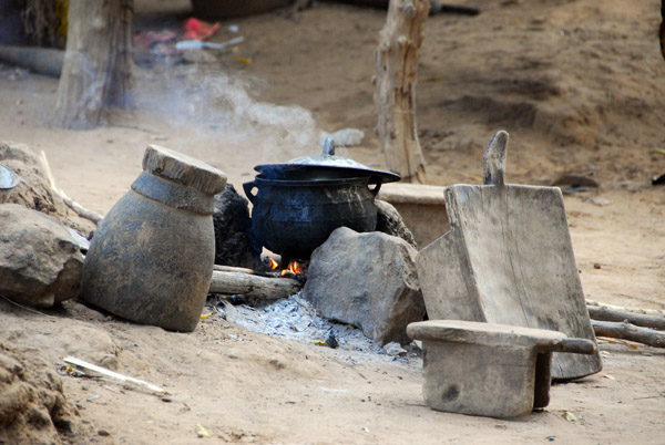 Breakfast is cooking, Mali
