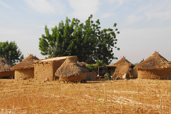 Village in the Bafing Valley, Mali