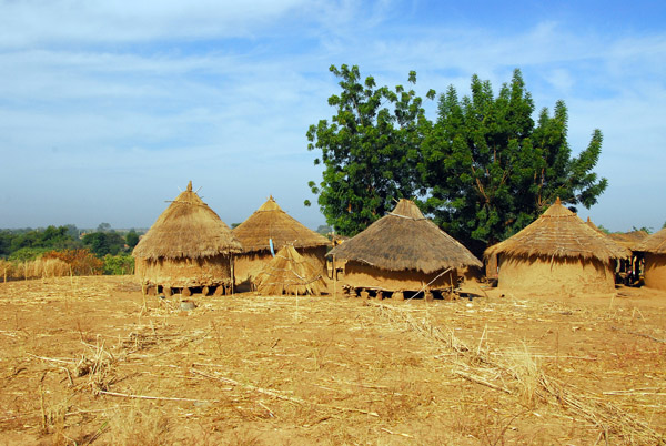 Village in the Bafing Valley, Mali