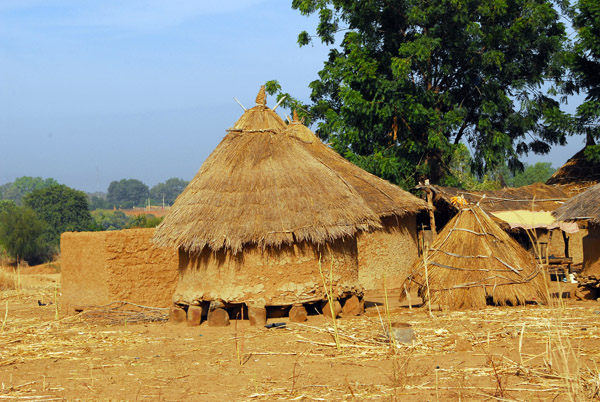 Village in the Bafing Valley, Mali