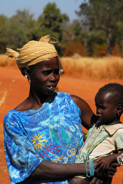 Mother and child, Dilia, Mali