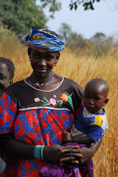 Woman and child, Mali