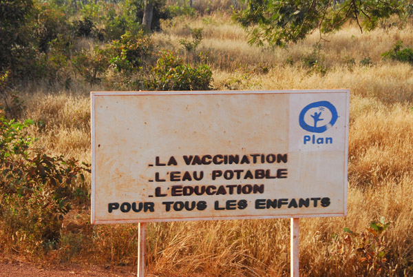 The plan for Mali - vaccination, potable water and education for all children