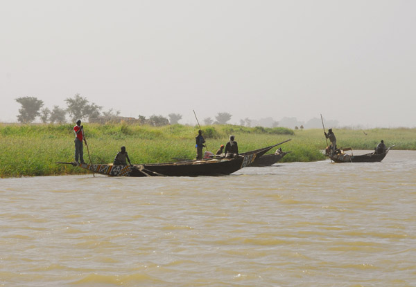 Fishing boats, Niger River