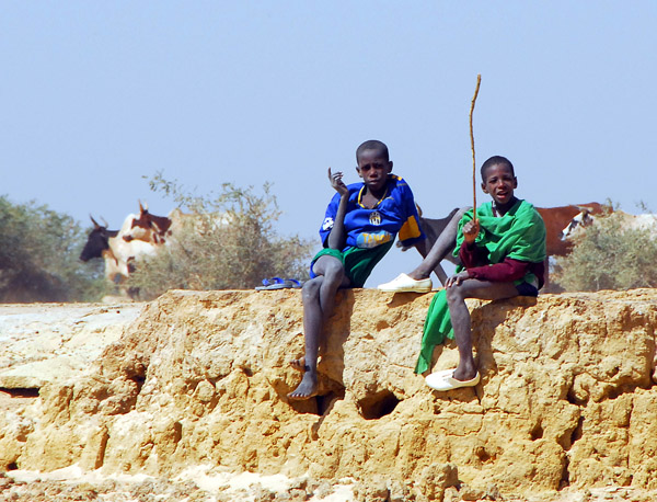 Fulani boys, Mali