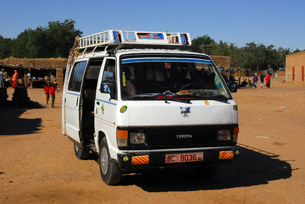 Public transport minibus, Ayorou, Niger