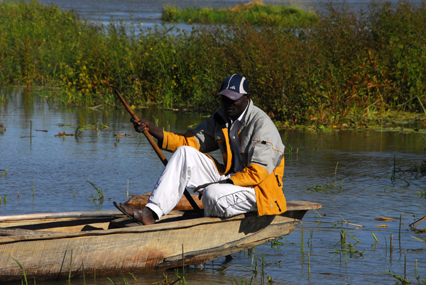 Our ferryman awaits