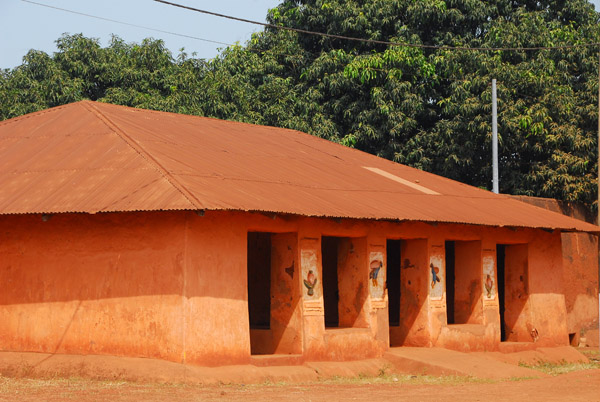 Royal Palace of Abomey - one of 12 as each King of Dahomey built a new one