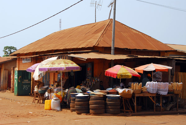 Downtown Abomey, Benin (Rue du Palais Royal)