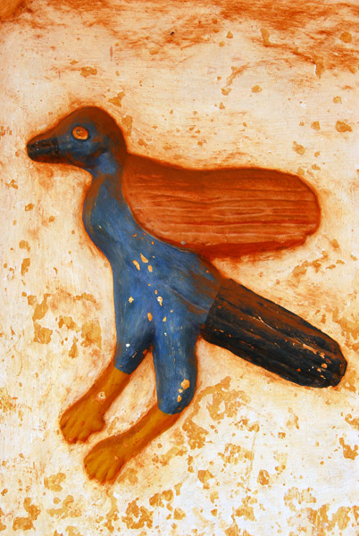 Bas-relief bird, Royal Palace of Abomey