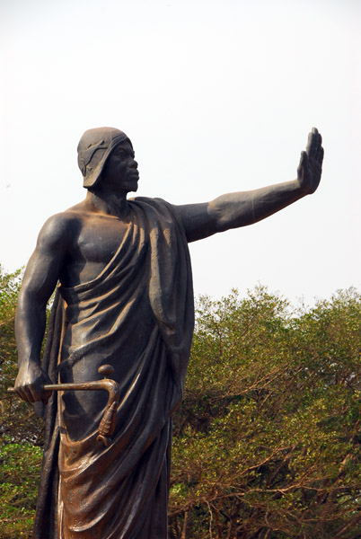 King Béhanzin of Dahomey monument, Abomey