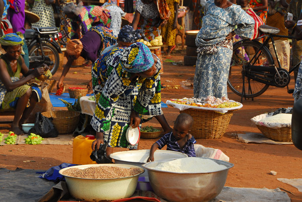 Market of Abomey, Benin