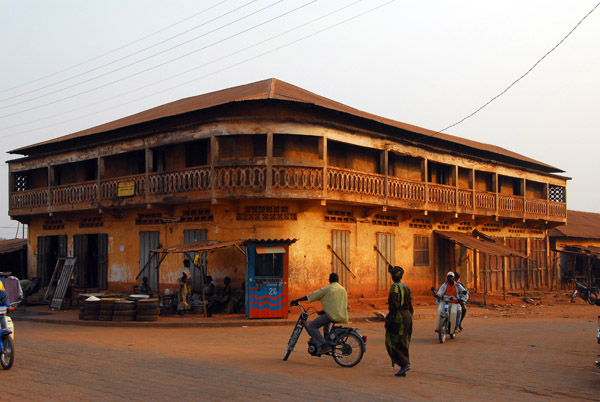 Paved corner, Abomey, Benin