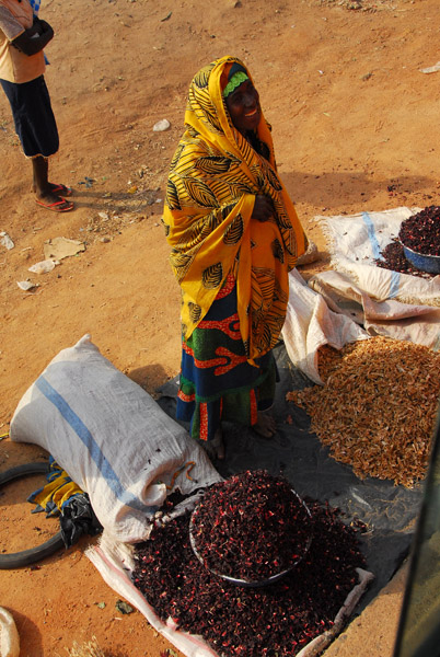 Roadside market, Parakou