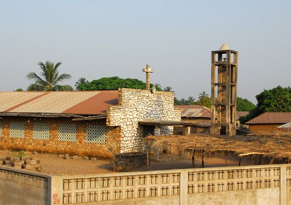 Church, near Savé, Bénin