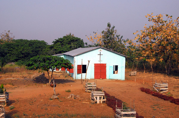 A small church, EPMB - Église protestante méthodiste du Bénin