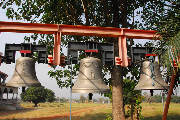 Bells to be installed in the new bell tower of the basilica, Dassa-Zoumé