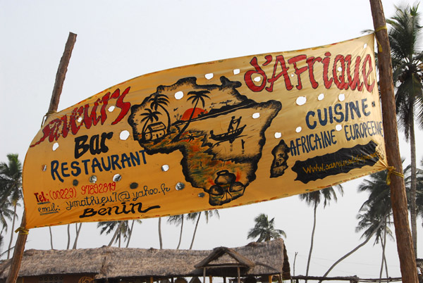 Saveurs d'Afrique Restaurant, Grand Popo, Benin