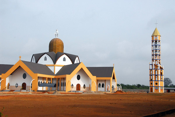 New church, Allada, Benin