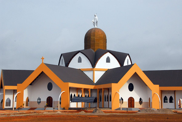 New church, Allada, Benin