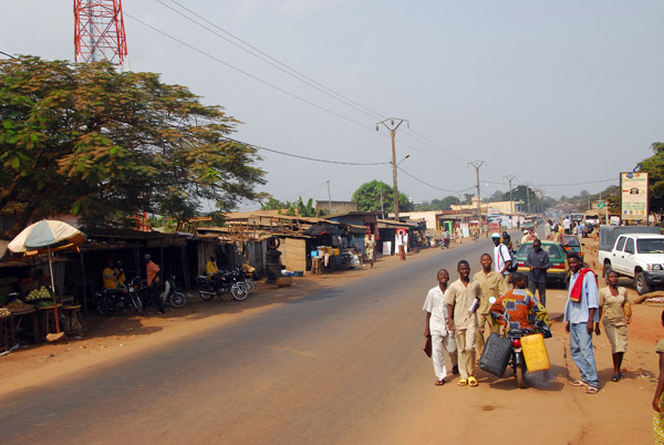 The road to Cotonou