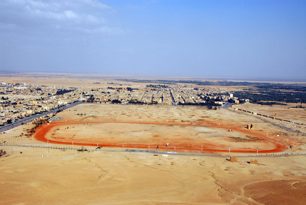 Palmyra Hippodrome seen from the Arab Citadel